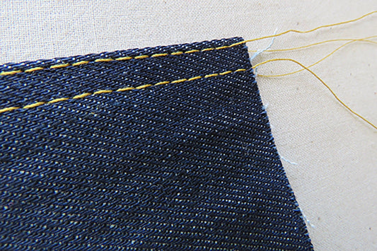 How to use Topstitching Thread